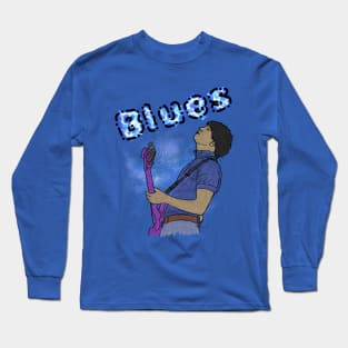 Blues Long Sleeve T-Shirt